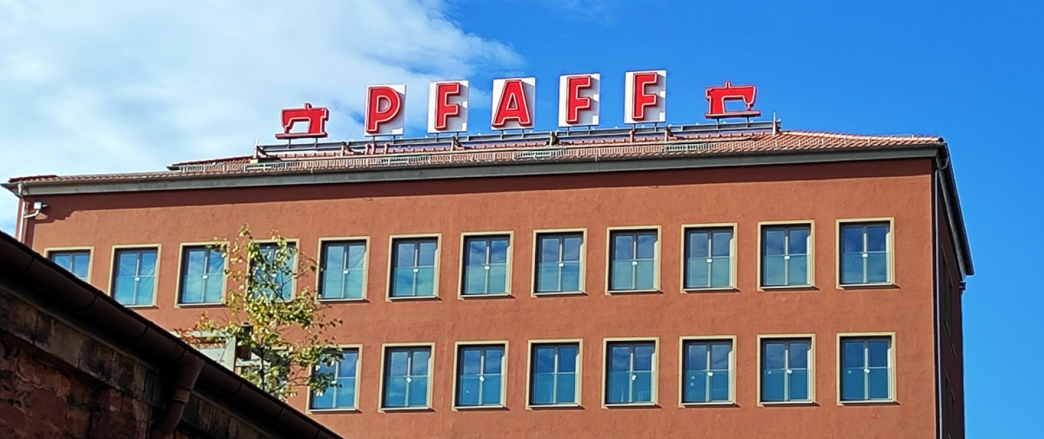 Das „PFAFF“-Logo ist wieder zurück!
